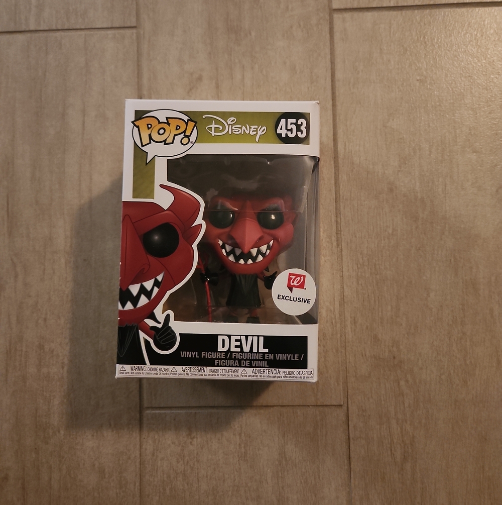Funko Pop! Disney 453 Devil Vinyl Figure - Red, Black